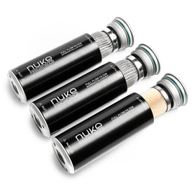 NUKE FUEL FILTER SLIM 10 MICRON AN-10 - WELDED STAINLESS STEEL ELEMENT - 0