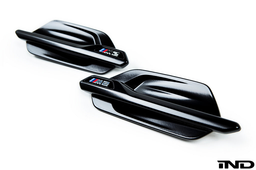 IND F87 M2 Painted Side Marker Set - Matte Black