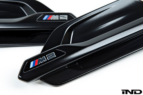 IND F87 M2 Painted Side Marker Set - Matte Black