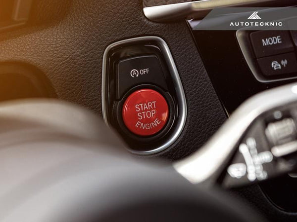 AutoTecknic Bright Red Start Stop Button | BMW F85 X5M | BMW F86 X6M - 0