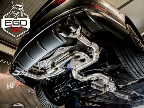 EGO-X 3.5" Catback Exhaust For Audi S3 (8V) - 0