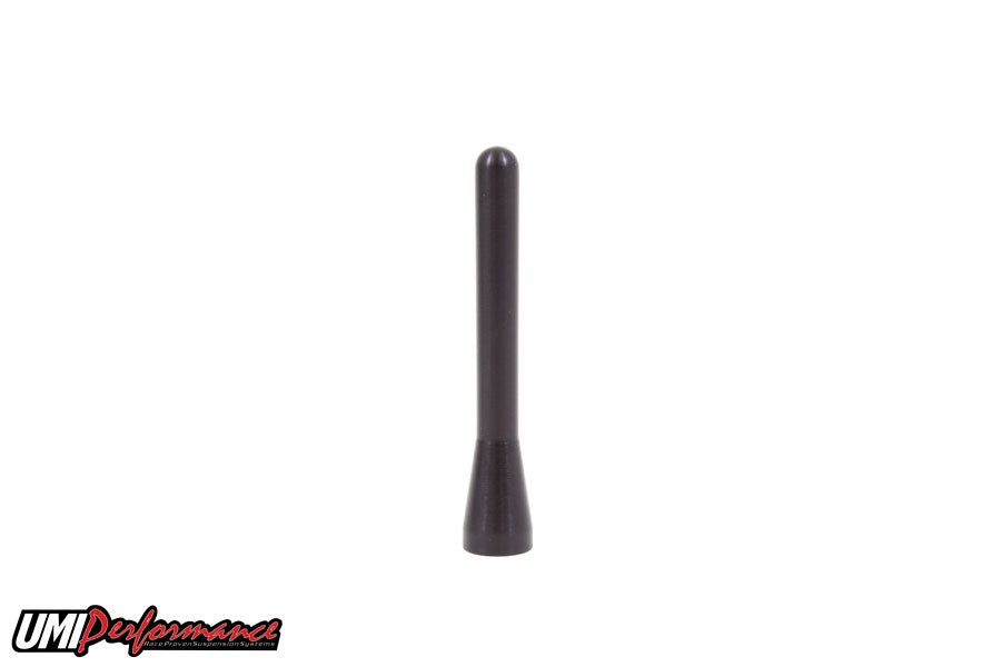 UMI Performance 82-02 Chevrolet Camaro Short Antenna Aluminum Black - 0