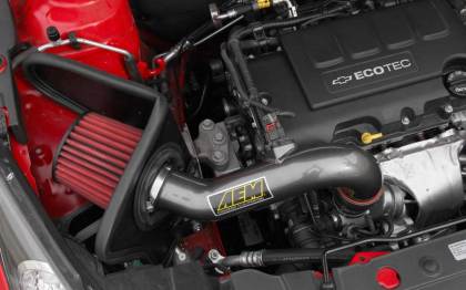 AEM 2011-2015 Chevrolet Cruze 1.4L - Cold Air Intake System - Gunmetal Gray