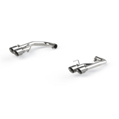 MBRP 18-19 Ford Mustang GT 2.5in T304 Non Active Dual Axle Back Exhaust System - 4in Dual Wall Tips