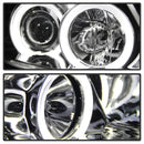 ( Spyder Signature ) BMW E90 3-Series 06-08 4DR Projector Headlights - LED Halo-3