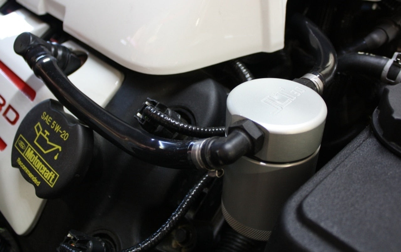 J&L Oil Separator 3.0 Passenger Side (2011-2017 Mustang GT; 2012-13 Boss 302; 2015-2020 GT350)