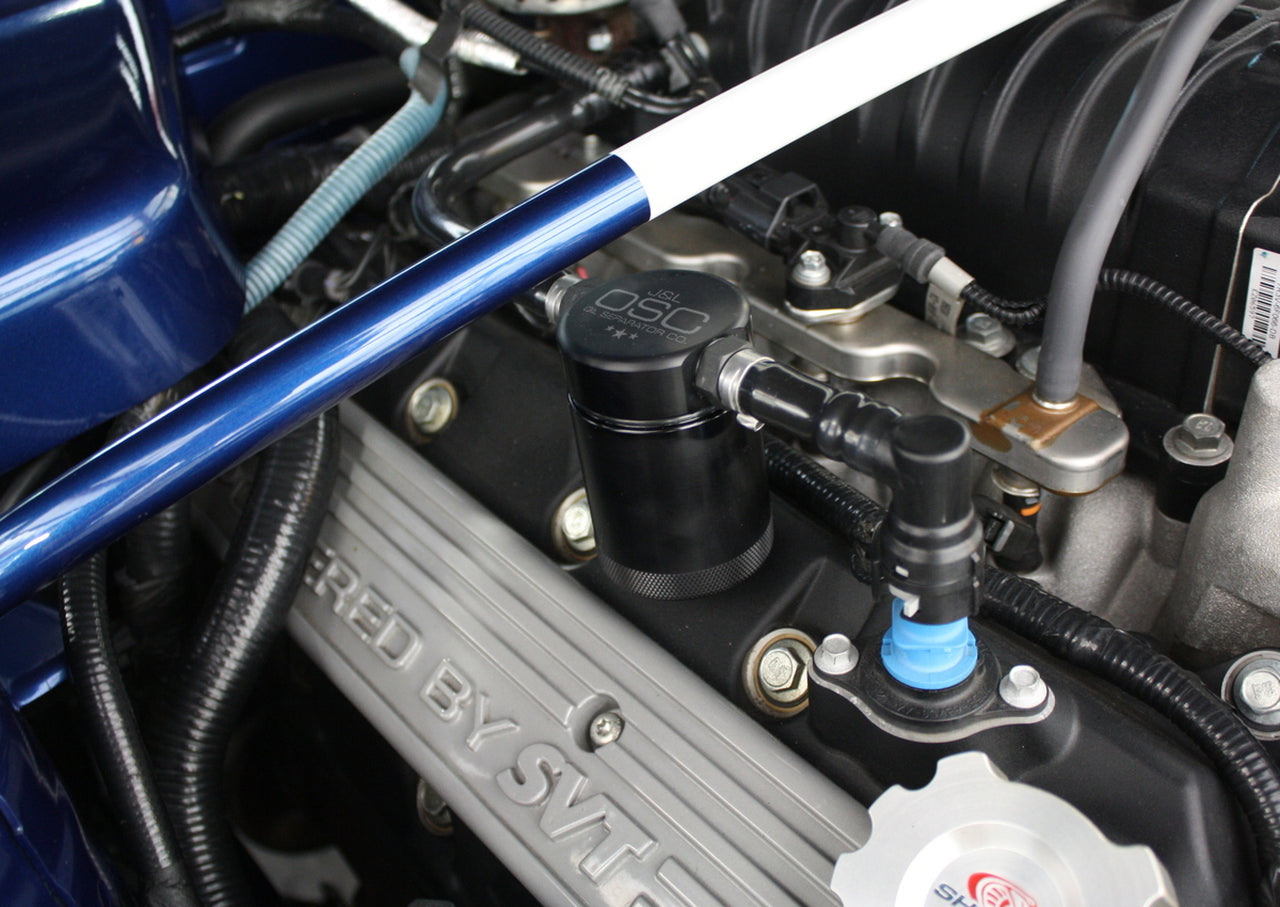 J&L Oil Separator 3.0 Passenger Side (2007-2014 Ford Mustang GT500) - 0