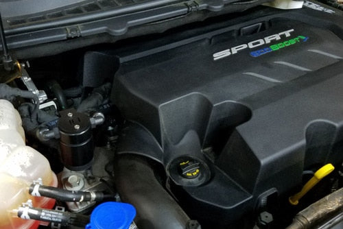 J&L Oil Separator 3.0 Passenger Side (2015-2020 Ford Edge Sport/ST; 2016-2019 Lincoln MKX 2.7L EcoBoost V6) - 0