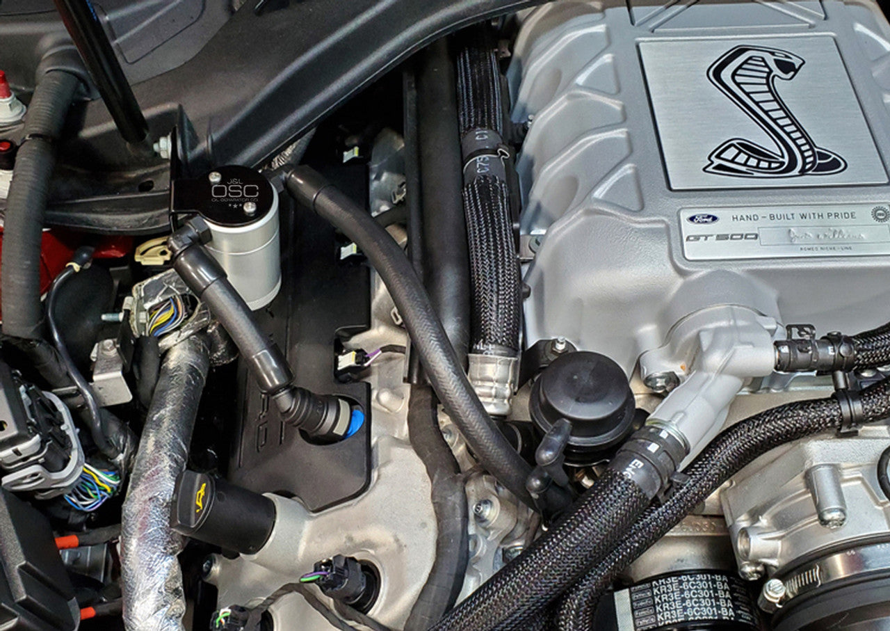 J&L Oil Separator 3.0 Passenger Side (2020-2022 Ford Mustang GT500)