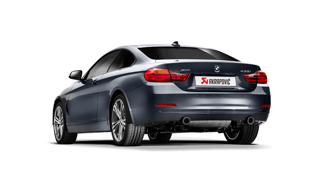 Akrapovic 13-15 BMW 335i/435 (F30 F31 F32) Evolution Line Cat Back (SS) w/ Carbon Tips and Link Pipe