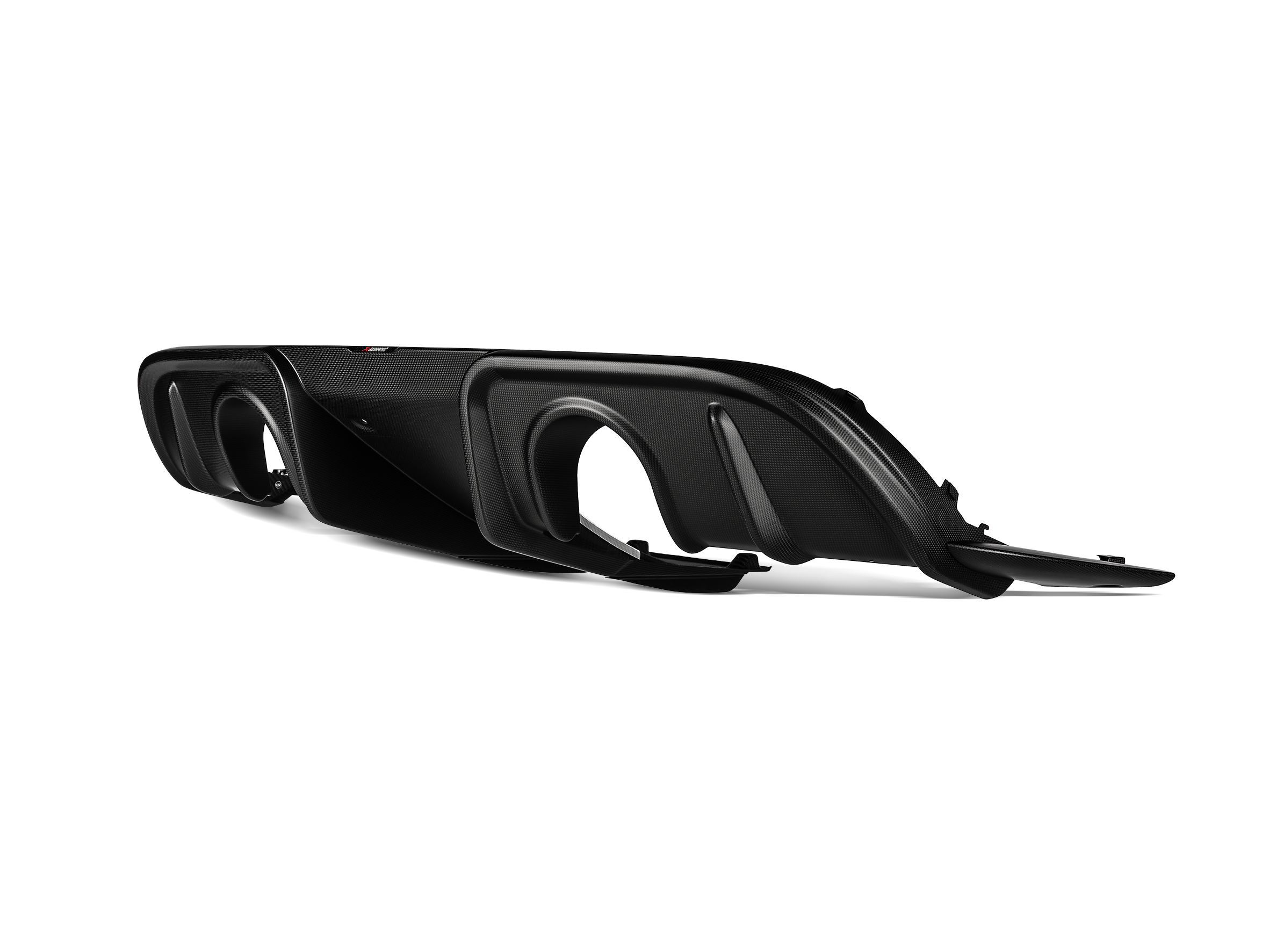 Akrapovic 2022+ Porsche 718 Cayman GT4 RS Rear Carbon Fiber Diffuser - Matte