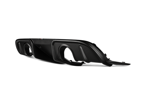 Akrapovic 2022+ Porsche 718 Cayman GT4 RS Rear Carbon Fiber Diffuser - Matte