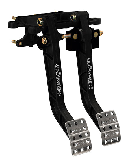 WILWOOD Adjustable Dual Pedal - Brake / Clutch - Fwd. Swing Mount - 6.25:1