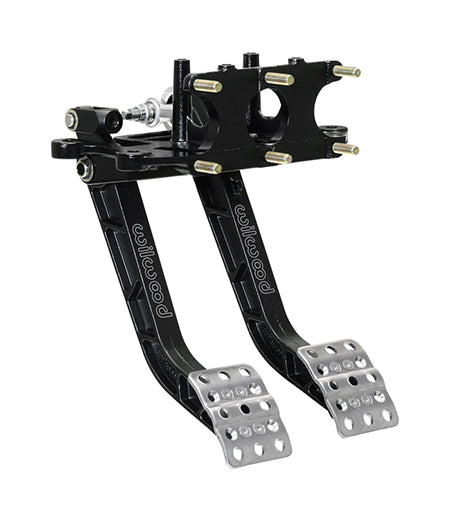 WILWOOD Adjustable-Trubar Dual Pedal - Brake / Clutch - Rev. Swing Mount - 5.1:1