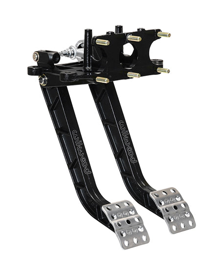 WILWOOD Adjustable-Trubar Dual Pedal - Brake / Clutch - Rev. Swing Mount - 6.25: