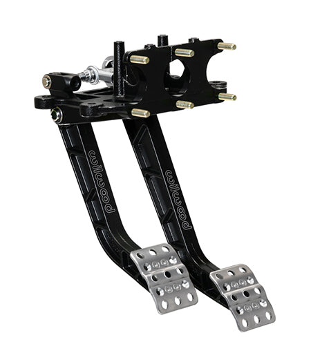 WILWOOD Adjustable-Trubar Dual Pedal - Brake / Clutch - Rev. Swing Mount -6.25:1