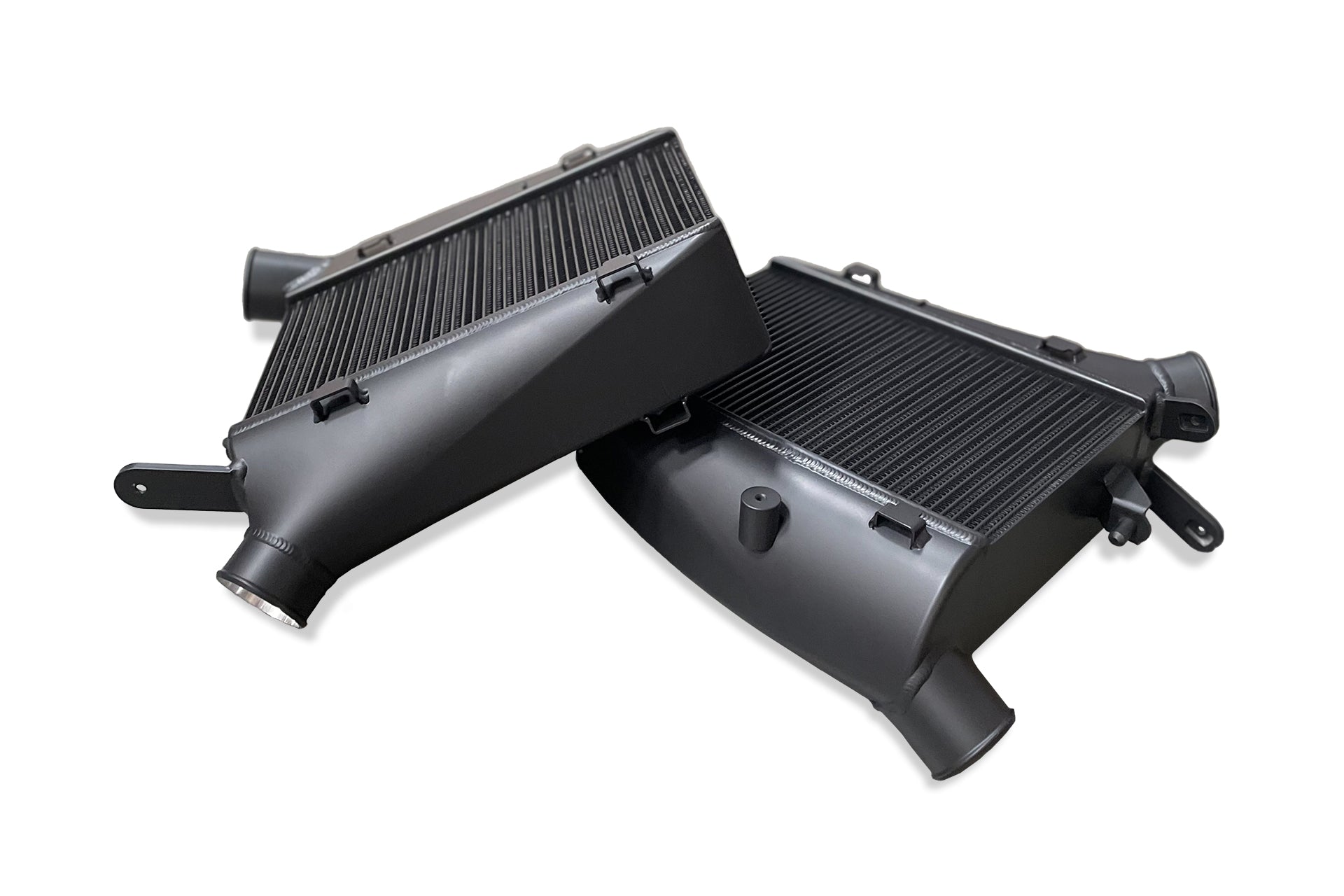 CSF COOLING BLACK BILLET HIGH-PERFORMANCE INTERCOOLER: 2020+ AUDI RS 6/RS 7