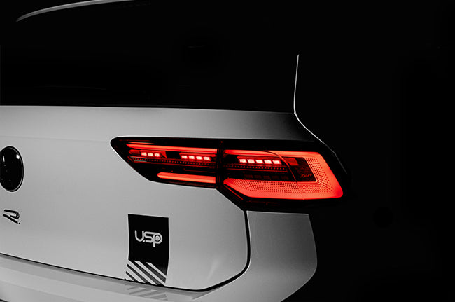 USP Euro Dynamic LED Tail Light Conversion For VW MK8 GTI/Golf R