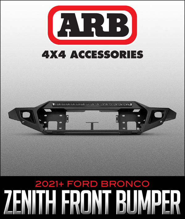 ARB ZENITH FRONT BUMPER: 2021+ FORD BRONCO