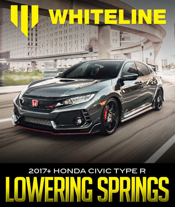 WHITELINE LOWERING SPRINGS: 2017+ HONDA CIVIC TYPE R