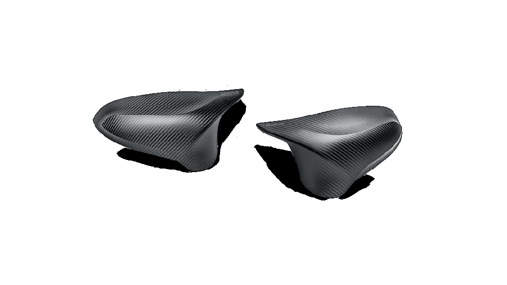 Akrapovic Carbon Fiber Mirror Cap Set - BMW / F80 / M3
