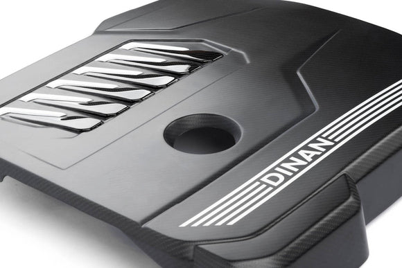 Dinan Matte Carbon Fiber Engine Cover - BMW / G2X / G4X / B58 | D590-0004