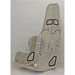 KIRKEY SEAT - ALUMINUM 16 STANDARD 10 TO 20 LAYBACK