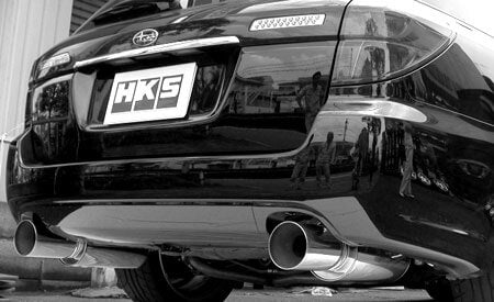 HKS Silent Hi-Power Exhaust, Rear Section & Center Pipe | 2005-2008 Subaru Legacy