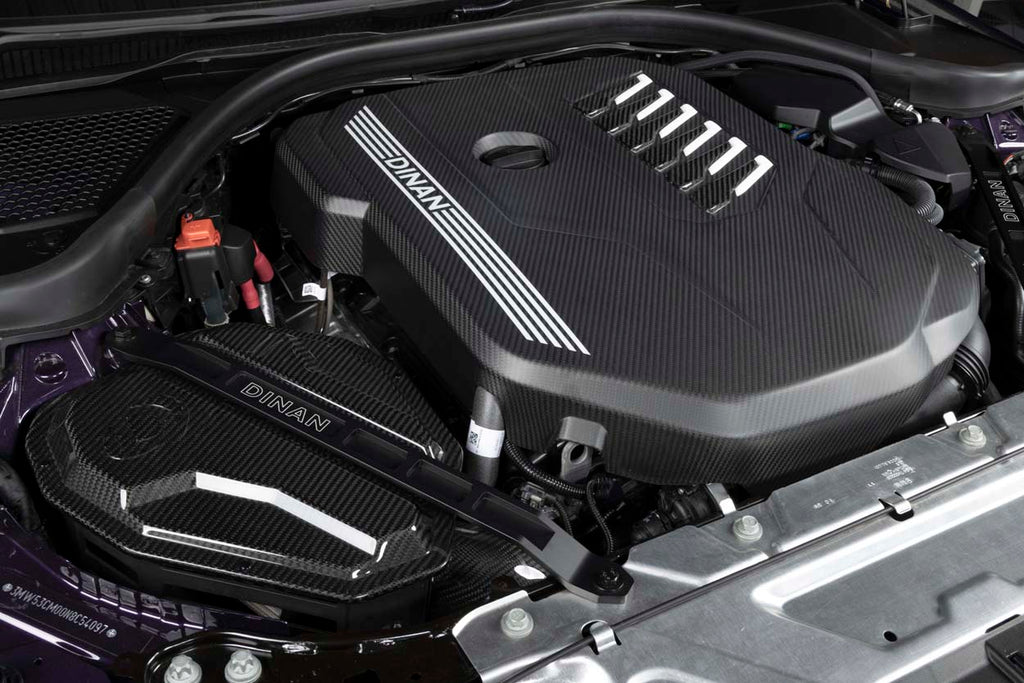Dinan Matte Carbon Fiber Engine Cover - BMW / G2X / G4X / B58 | D590-0004