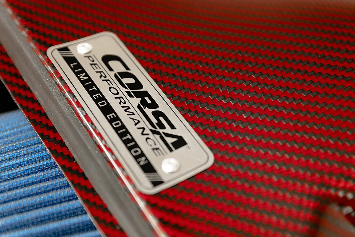 Corsa 14-19 Chevy Corvette 6.2L (Non Z06) Closed Box Air Intake w/ DryTech Filter-Carbon Fiber - 0