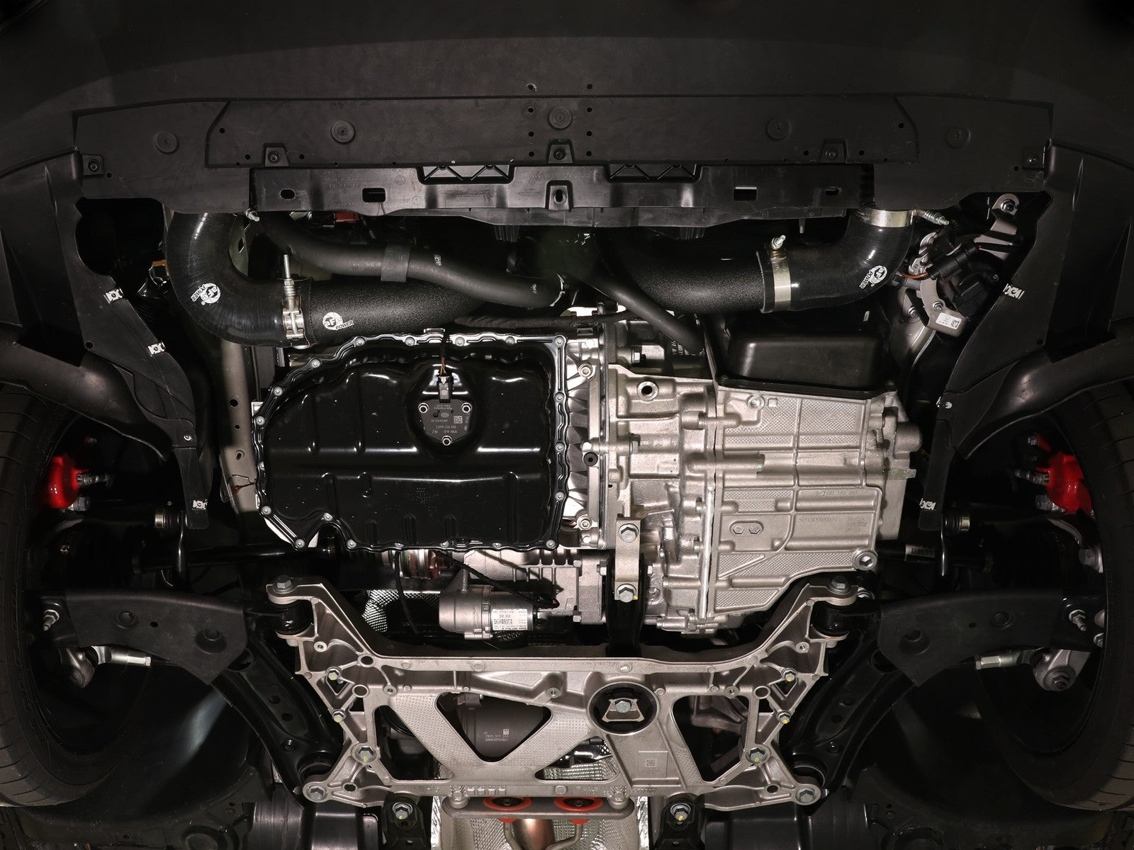 BladeRunner Aluminum Hot and Cold Charge Pipe Kit Black Volkswagen GTI (MKVIII) 22-23 L4-2.0L (t)