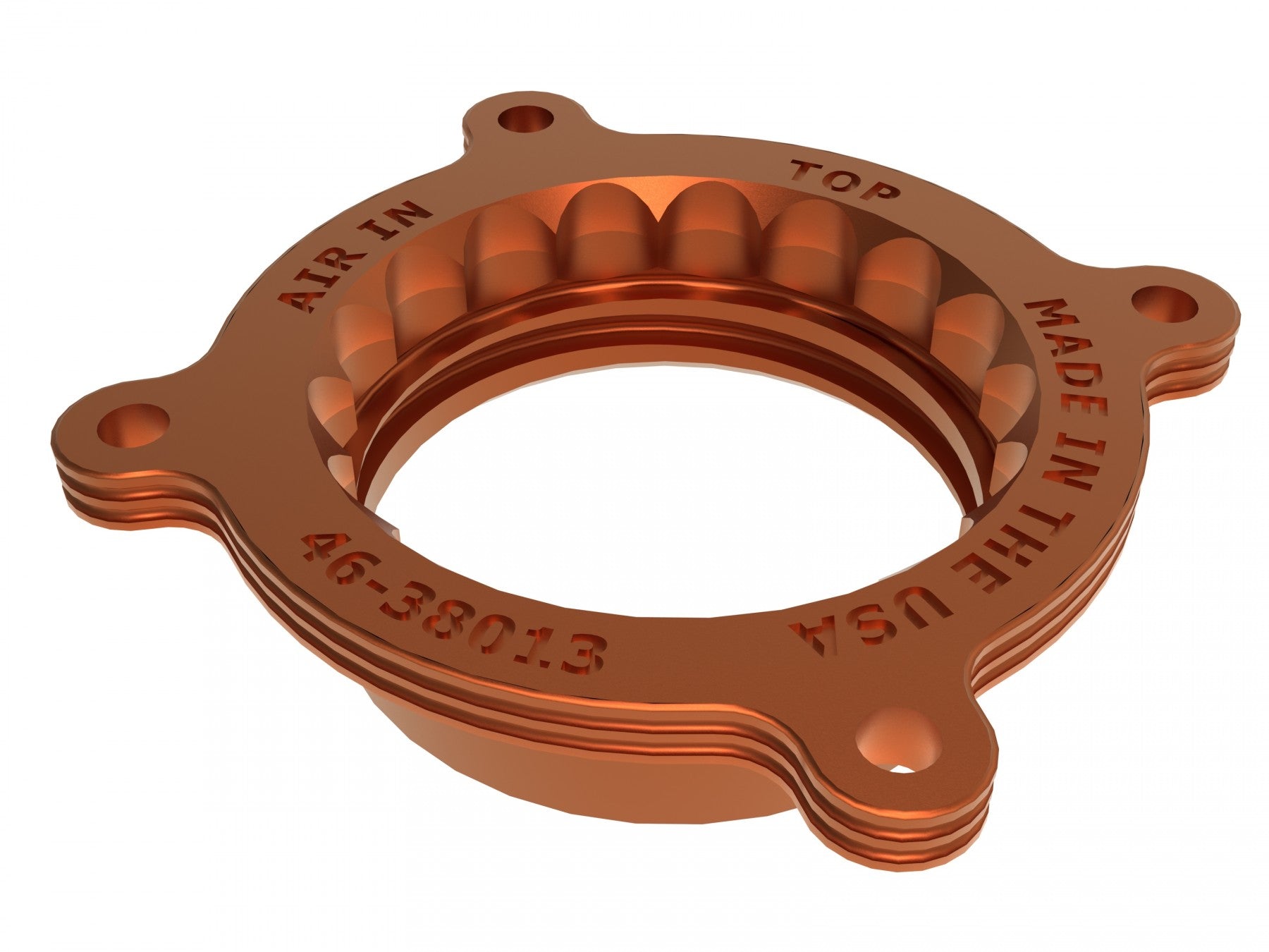 Silver Bullet Throttle Body Spacer Orange Toyota GR86/Subaru BRZ 22-23 H4-2.4L