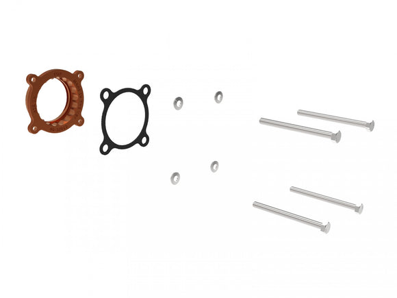 Silver Bullet Throttle Body Spacer Orange Toyota GR86/Subaru BRZ 22-23 H4-2.4L