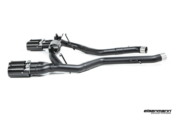 Eisenmann F87 M2 Competition Black Series Performance Exhaust + Carbon Tip Set - Race