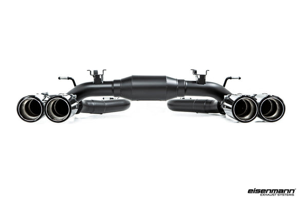 Eisenmann F87 M2 Competition Black Series Performance Exhaust + Carbon Tip Set - Race
