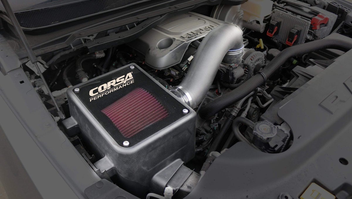 Corsa Air Intake DryTech 3D Closed Box 2019 Dodge RAM 1500 5.7L V8 - 0