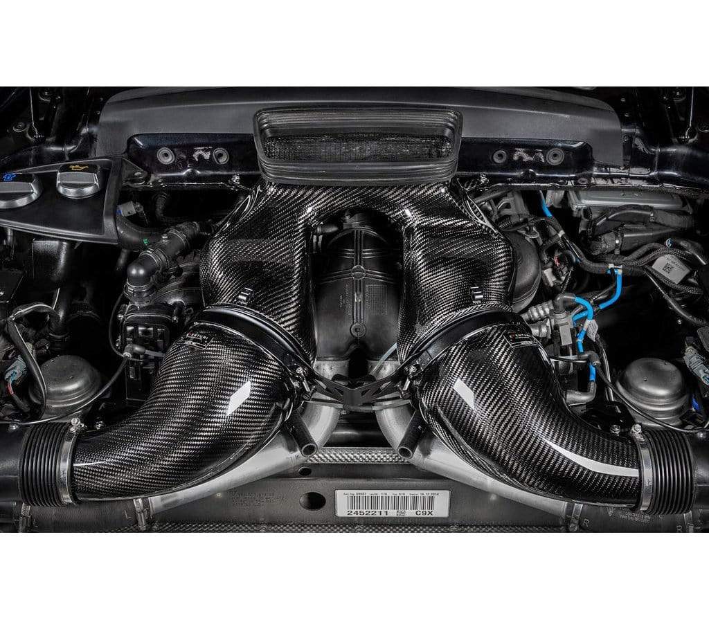 Eventuri Porsche 991 Turbo / Turbo S Carbon Intake System - 0
