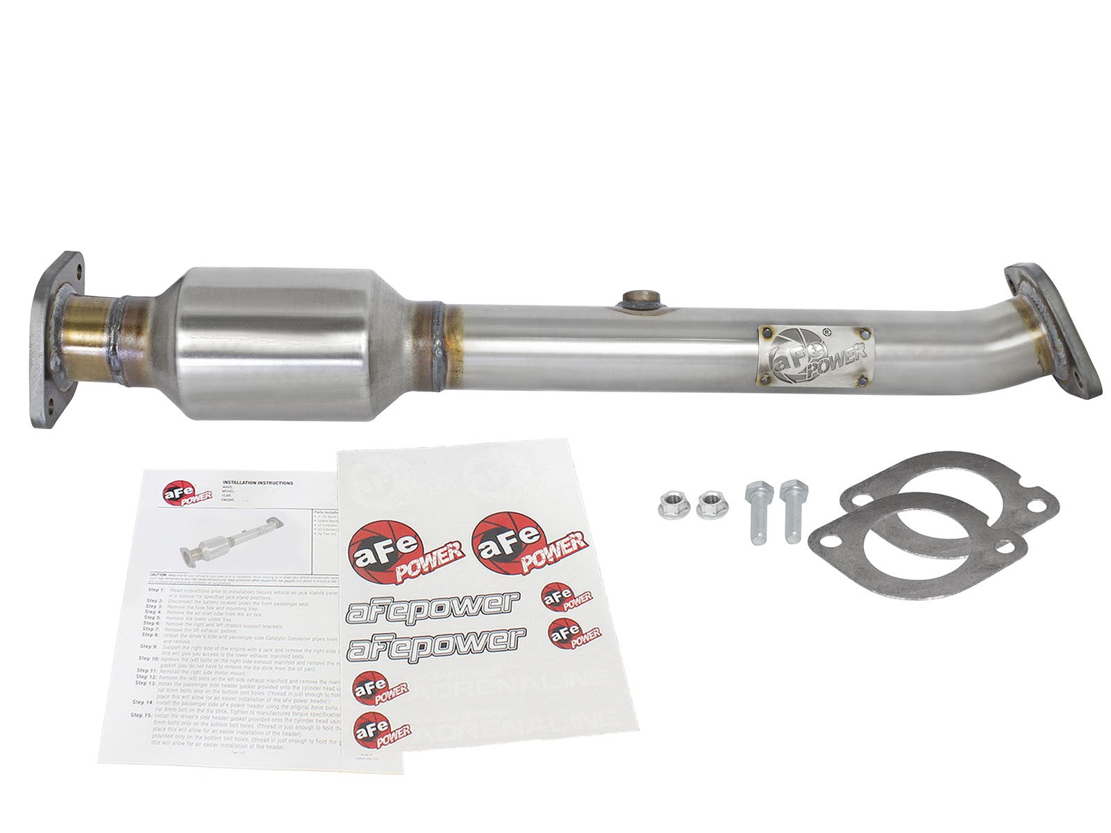 aFe POWER Direct Fit 409 Stainless Steel Catalytic Converter Nissan Xterra 05-11 V6-4.0L
