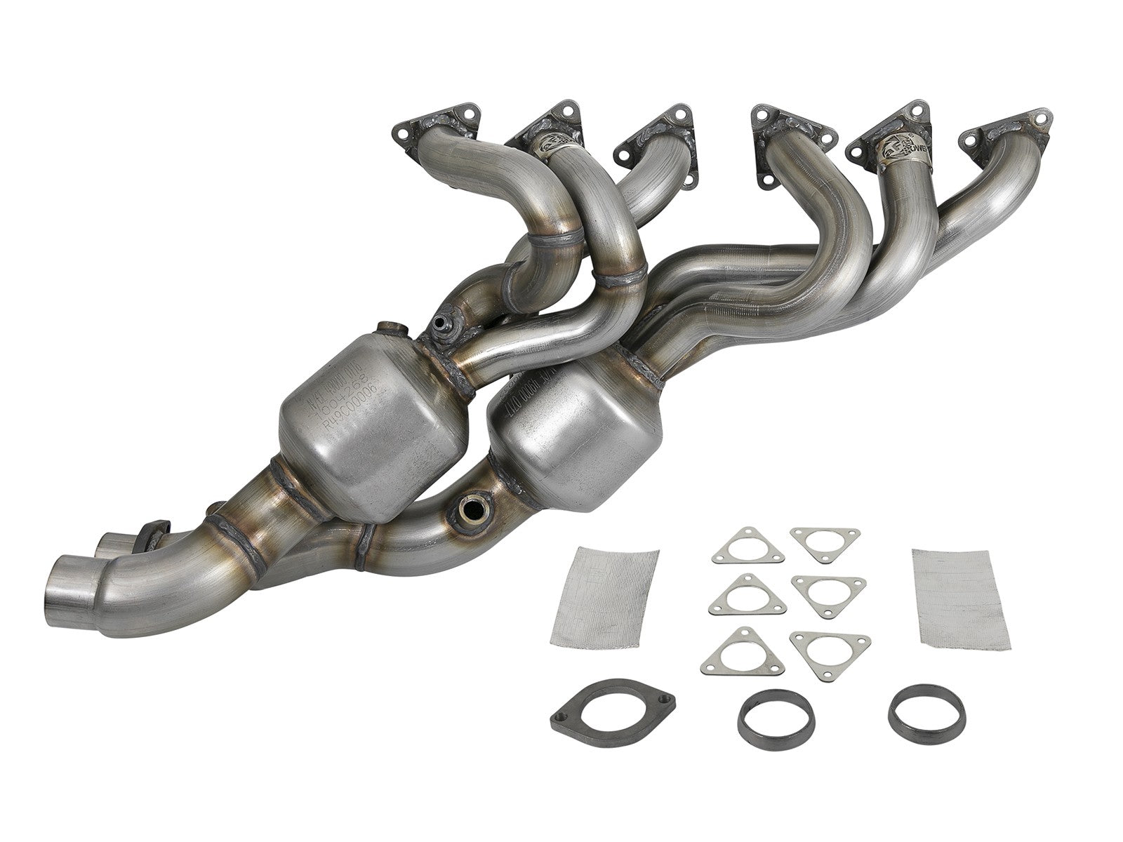 aFe POWER Direct Fit 409 Stainless Steel Catalytic Converter BMW M3 (E46) 01-06 L6-3.2L S54