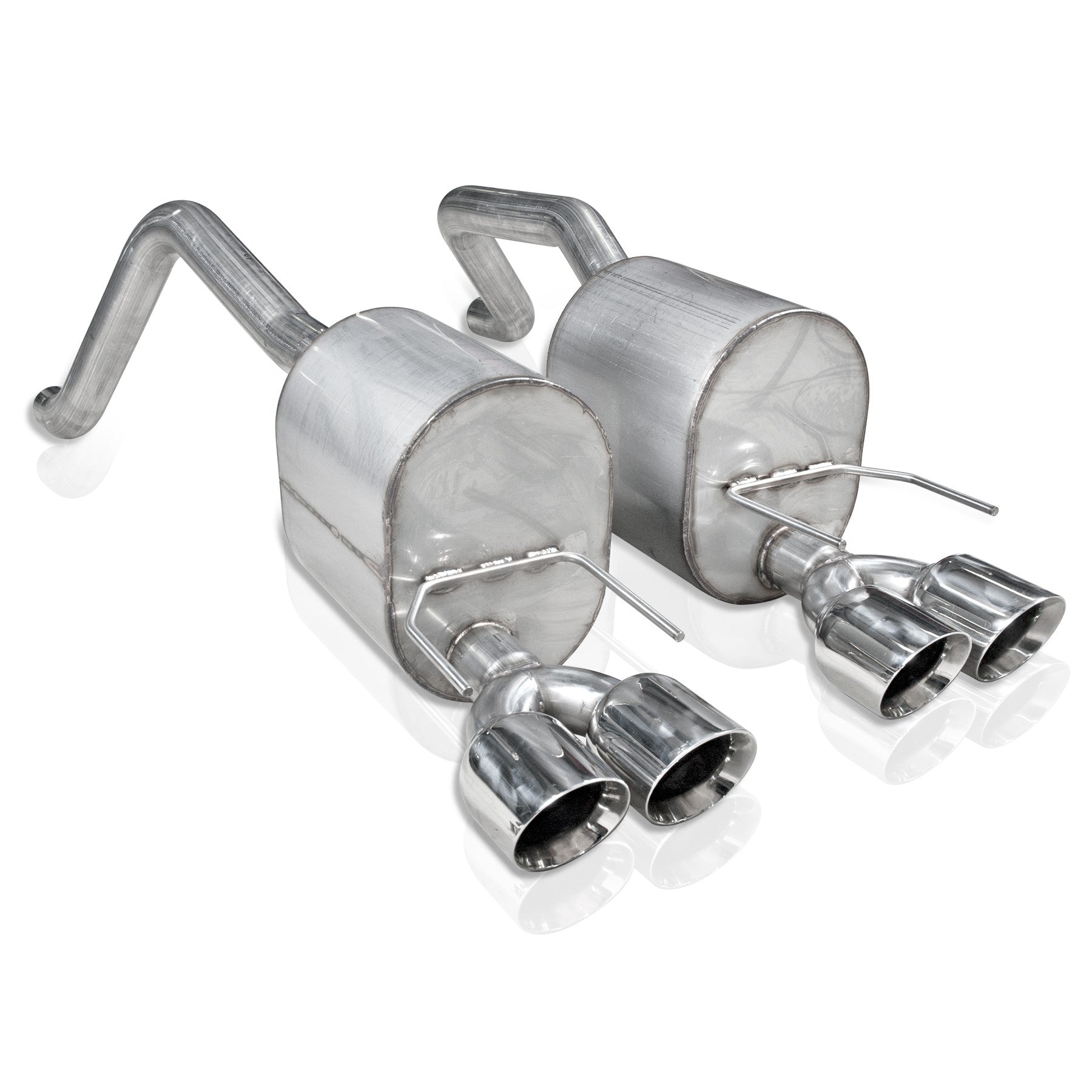 STAINLESS WORKS AXLE-BACK EXHAUST: 2009–2013 CHEVY CORVETTE