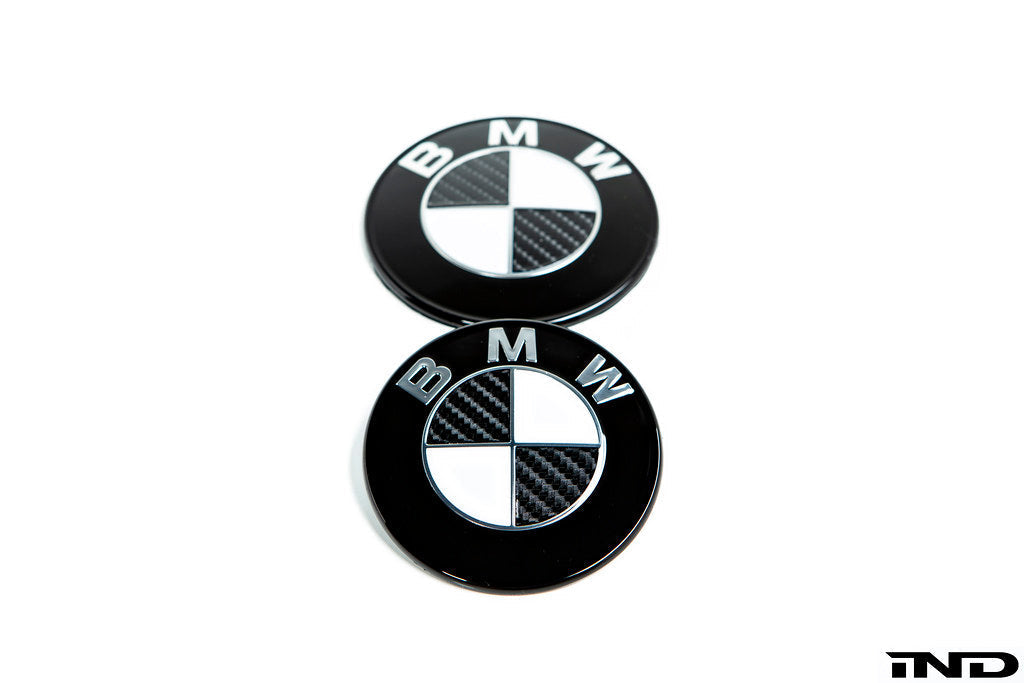 IND E82 1M Carbon BMW Roundel