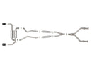 Takeda 2-1/2 IN 304 Stainless Steel Cat-Back Exhaust System Infiniti Q50 (V37) 14-15 V6-3.7L-8
