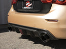 Takeda 2-1/2 IN 304 Stainless Steel Cat-Back Exhaust System Infiniti Q50 (V37) 14-15 V6-3.7L-5