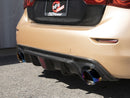 Takeda 2-1/2 IN 304 Stainless Steel Cat-Back Exhaust System Infiniti Q50 (V37) 14-15 V6-3.7L-11