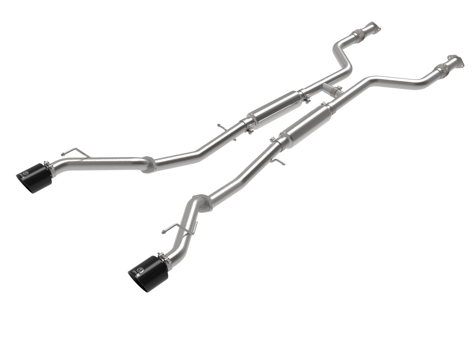 Takeda 2-1/2 IN 304 Stainless Steel Cat-Back Exhaust System Nissan Z 2023 V6-3.0L(tt)