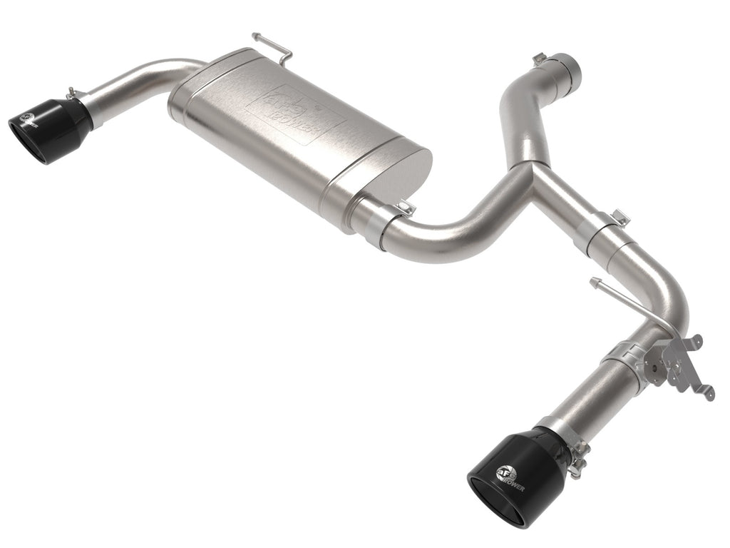 AFe Mach Force-Xp 3 IN To 2-1/2 IN 304 Stainless Steel Axle-Back Exhaust System - BMW B48 X1