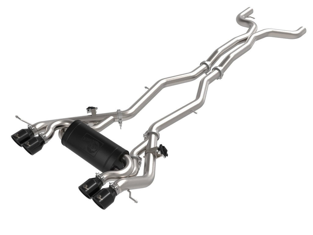 AFe Mach Force-Xp 3 IN To 2-1/2 IN 304 Stainless Steel Cat-Back Exhaust - BMW / G8X / M3 / M4 / M4 Competition - 0