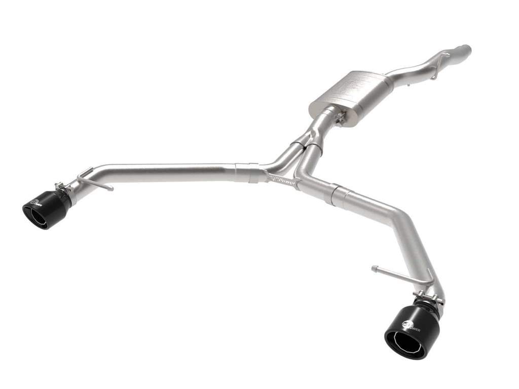 AFe MACH Force-Xp 3 IN To 2-1/2 IN 304 Stainless Steel Axle-Back Exhaust System - Audi B8 Allroad - 0
