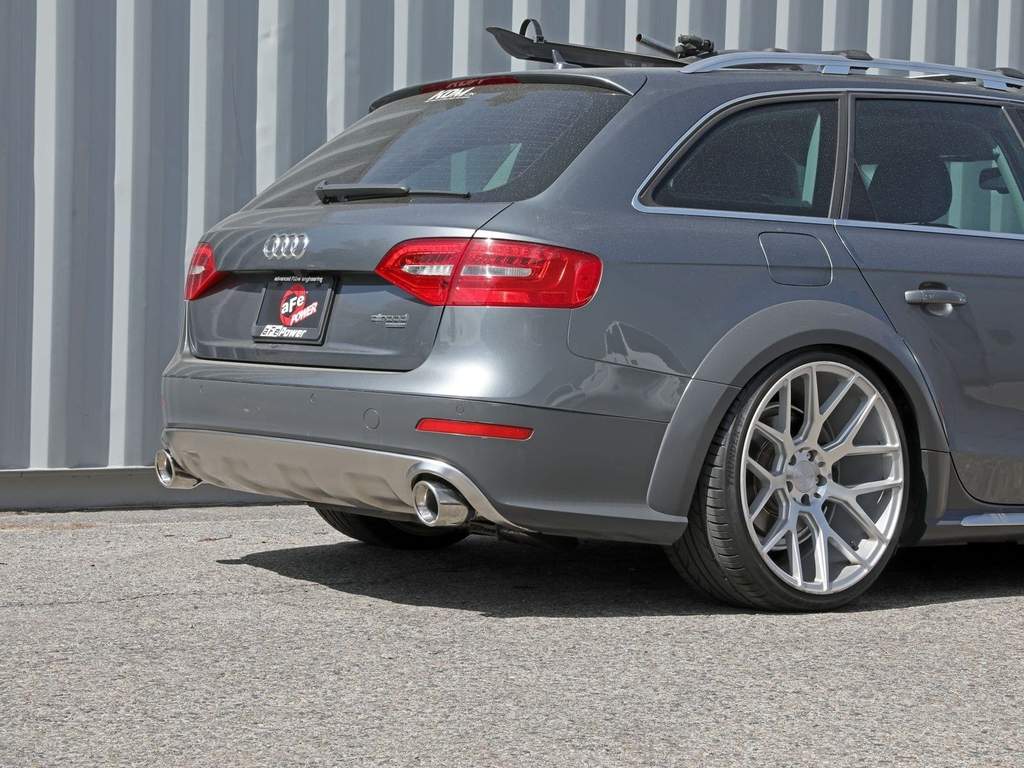 AFe MACH Force-Xp 3 IN To 2-1/2 IN 304 Stainless Steel Axle-Back Exhaust System - Audi B8 Allroad