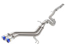Takeda 2-1/2 IN to 3 IN 304 Stainless Steel Cat-Back Exhaust System Hyundai Veloster 13-17 L4-1.6L (t)-8